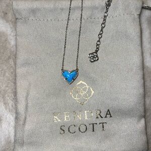 Blue Heart Kendra Scott Necklace